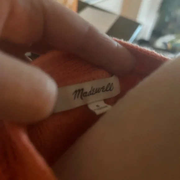 EUC Madewell 100% cotton knit top. P2p 19.5”-23.5” 20.5” long - Picture 3 of 9